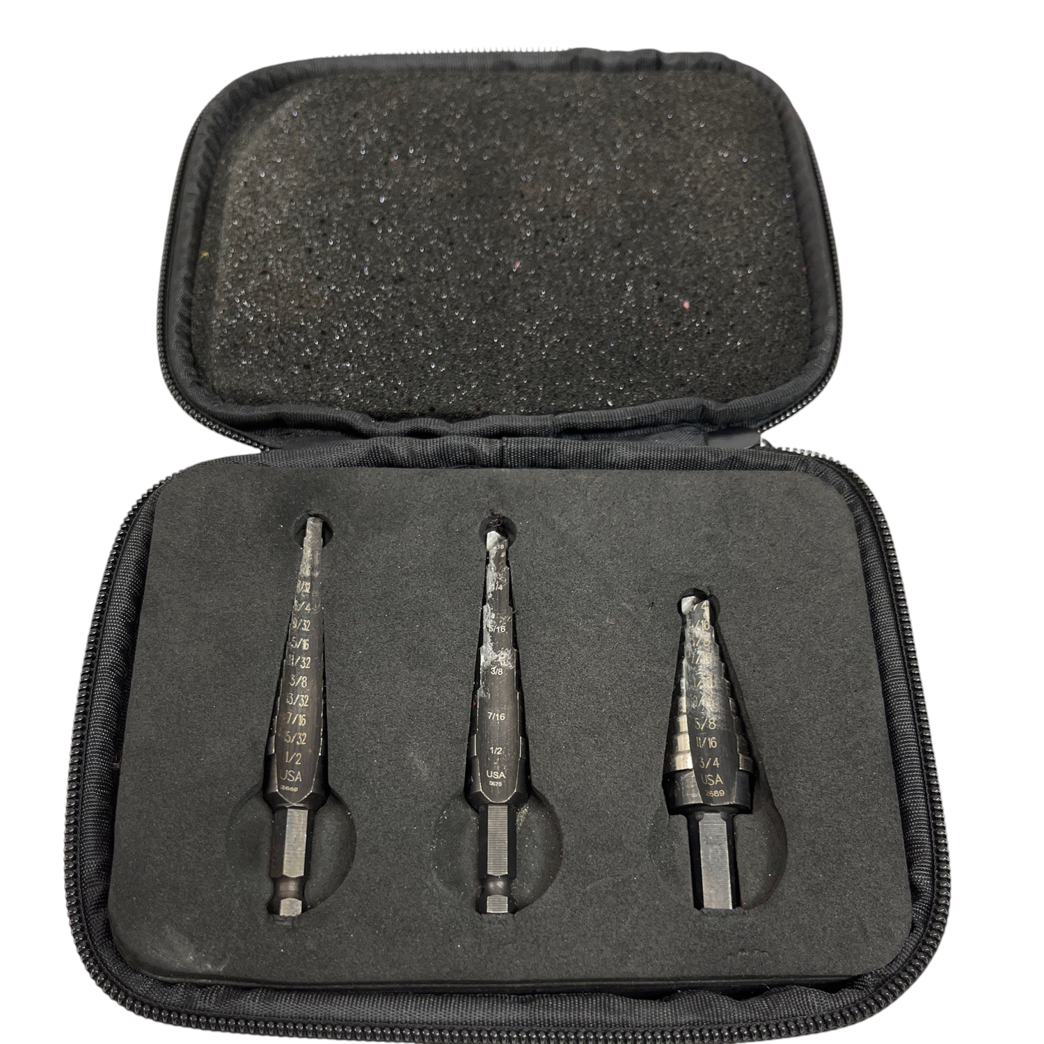 Matco Tools 3 Pc. Unibit Step Drill Bit Set, MU3S
