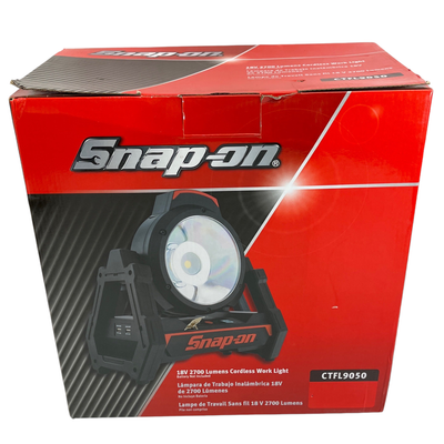 Snap On 18 V MonsterLithium 2,700 Lumen Cordless Floodlight, CTFL9050