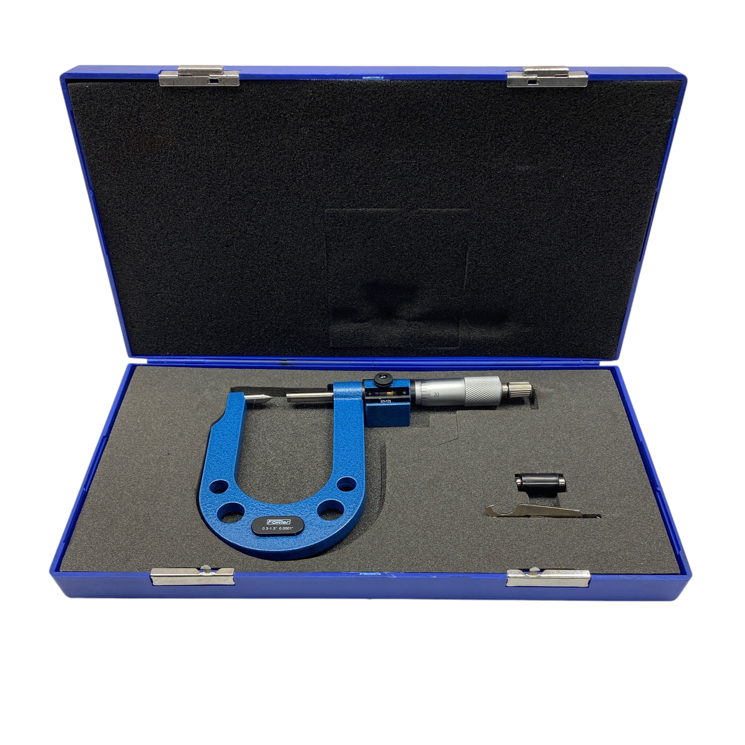 Fowler Digit Counter Disc Brake Micrometer(0.3”-1.3”)(0.0001”), 72-234-222