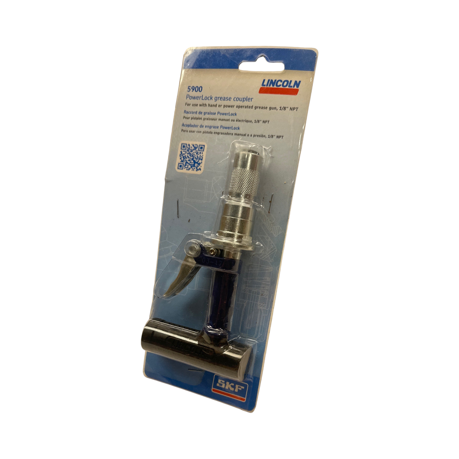 Lincoln PowerLock Grease Coupler, 5900