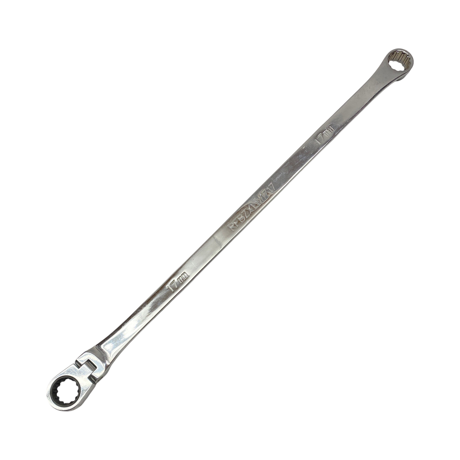 Matco Tools 17mm 0° Offset XL Ratcheting Combination Wrench, RFBZXL1717
