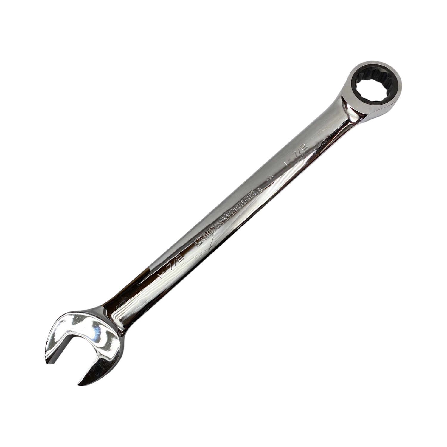 Gearwrench 1 7/8” SAE 72-Tooth Jumbo Combination Ratcheting Wrench,