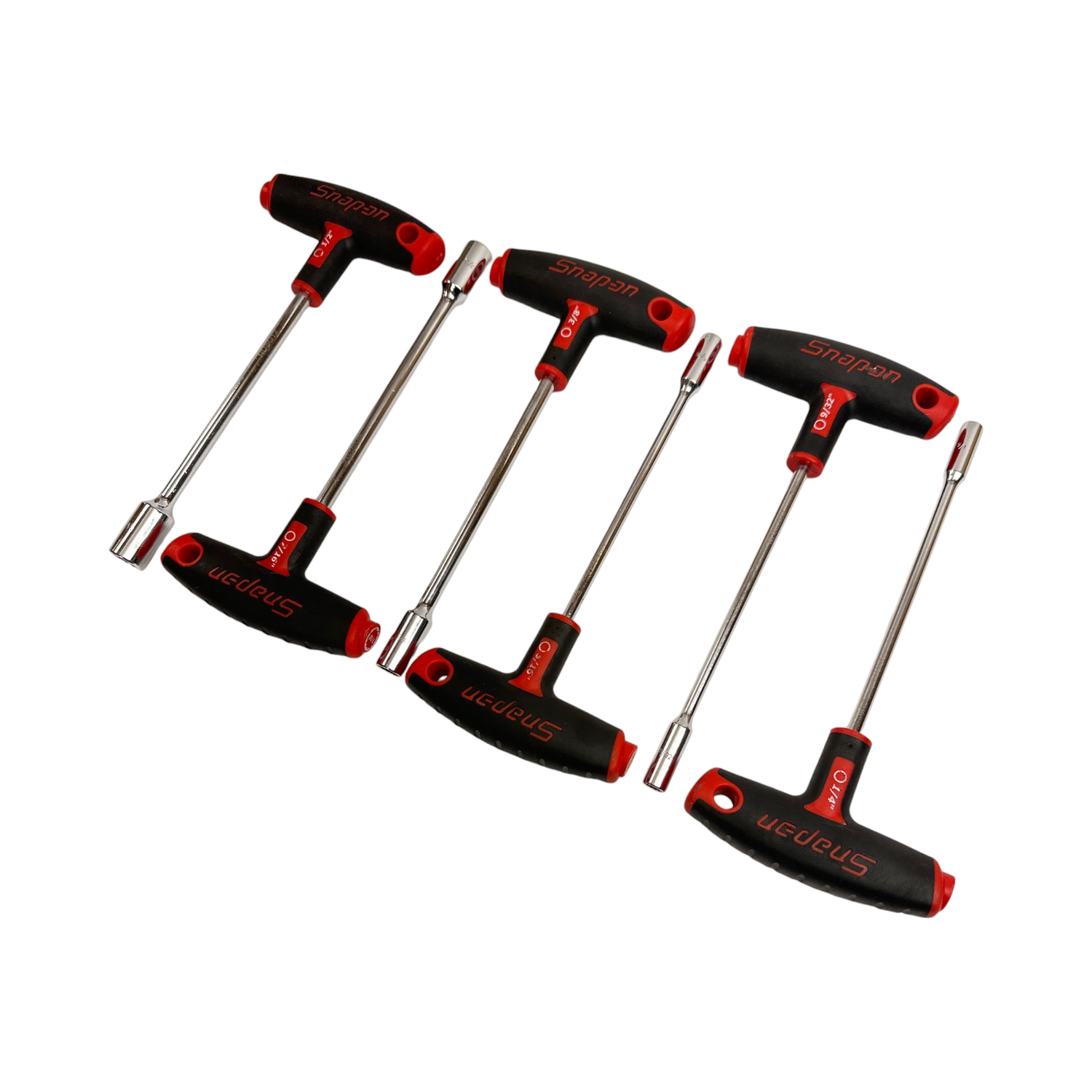Snap On 6 pc 12-Point Soft Grip Handle Nut Driver Set (1/2-9/32 ...