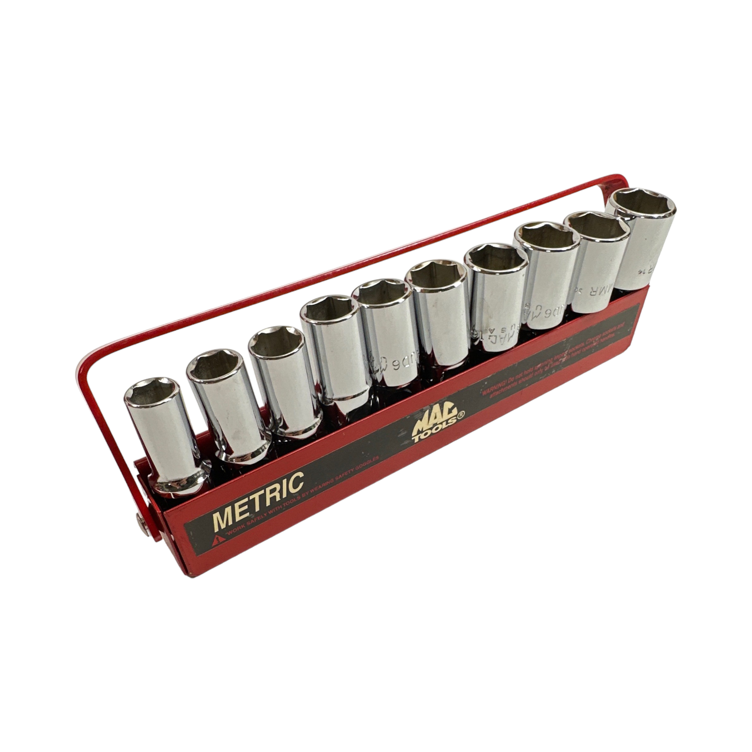 Mac Tools 10pc 3/8" Drive Metric Deep Universal Socket Set 6pt, SXUDM106TRA