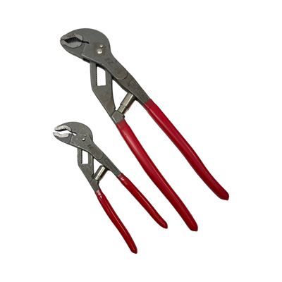 EZ RED 2 Piece Self Adjusting Water Pump Set Plier Set