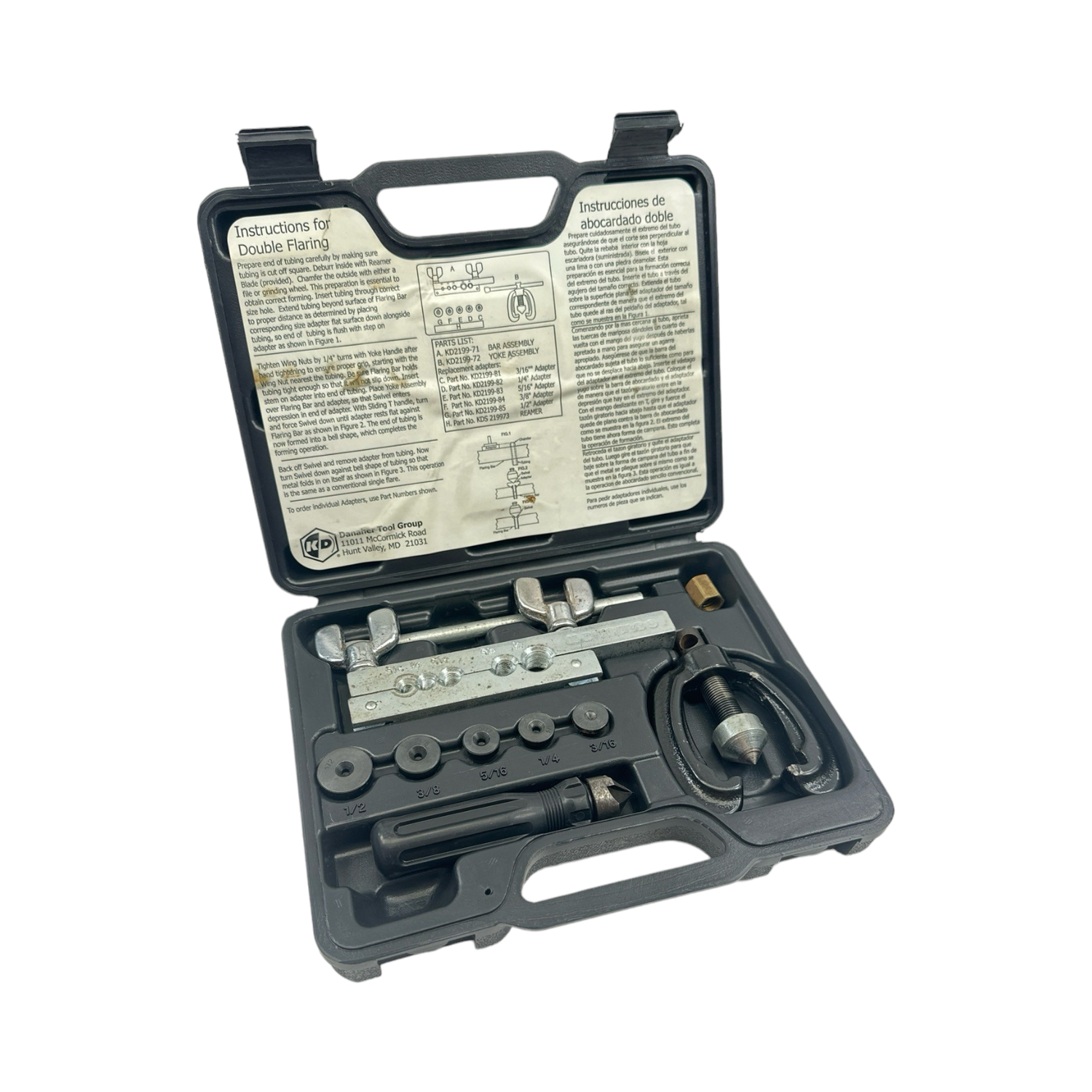 KD Tools Double Flaring Tool Set, 2199 - Shop - Tool Swapper