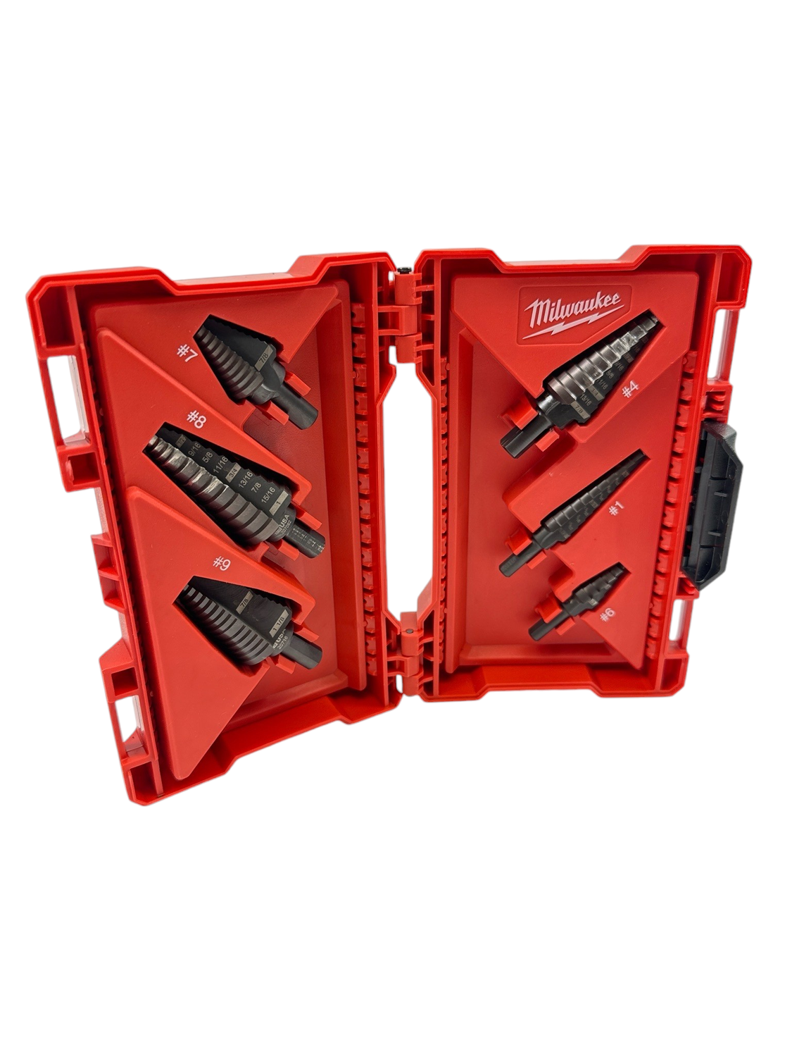 Milwaukee 6pc Step Drill Bit Set
