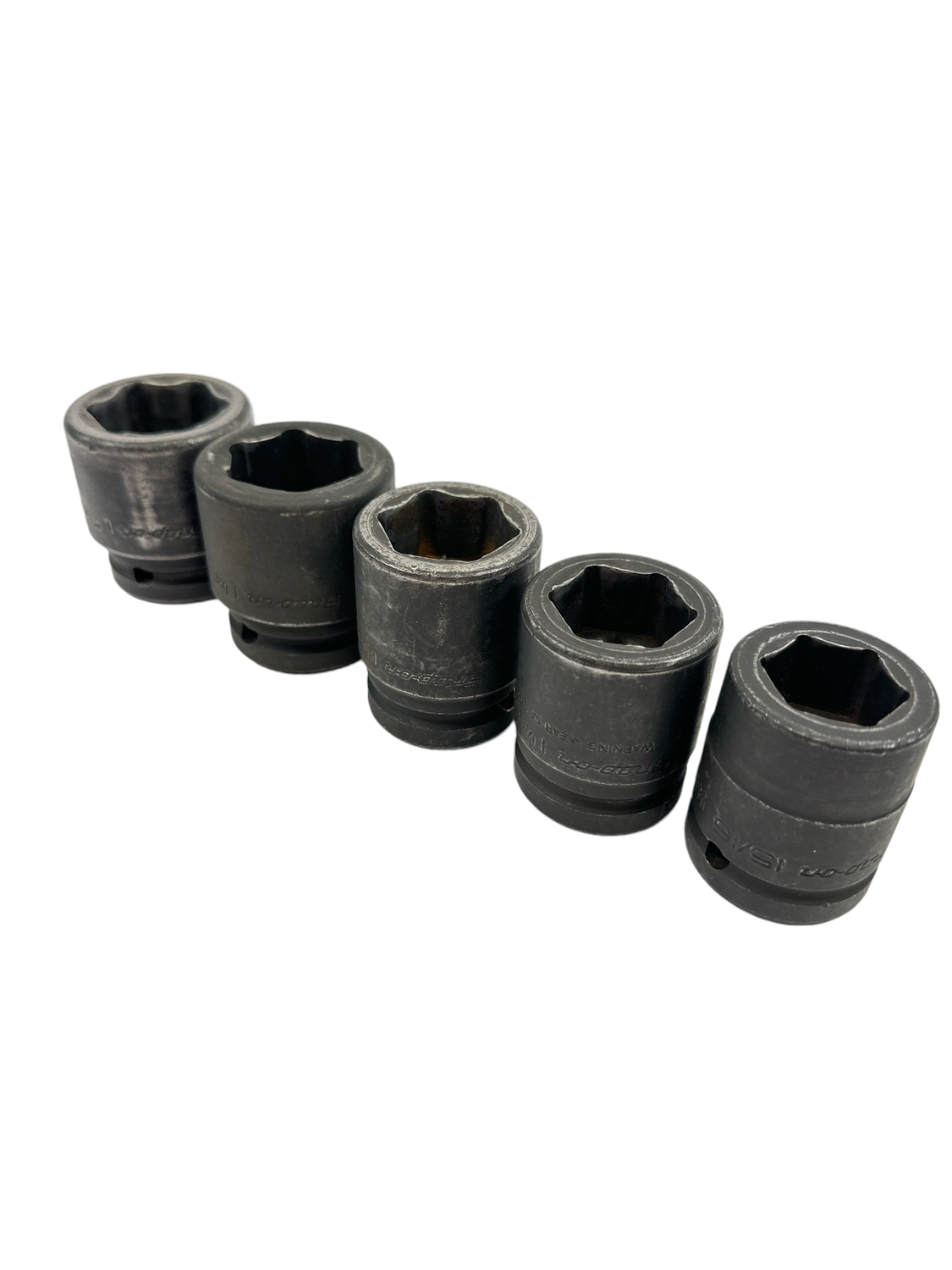 Snap On 5pc 3/4" Drive 6-Point SAE Flank Drive® Shallow Impact Socket Set (15/16 To 1-5/16")