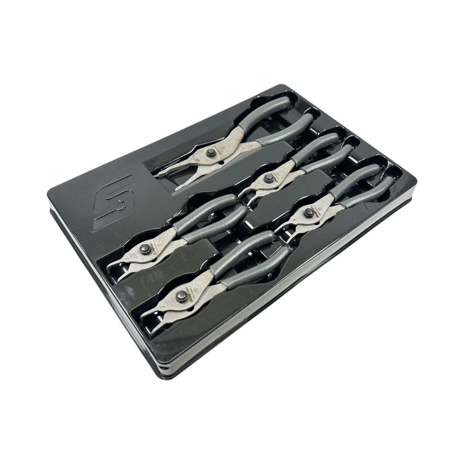 Snap On 5 pc Snap Ring Pliers Set (Gun Metal) - Shop - Tool Swapper