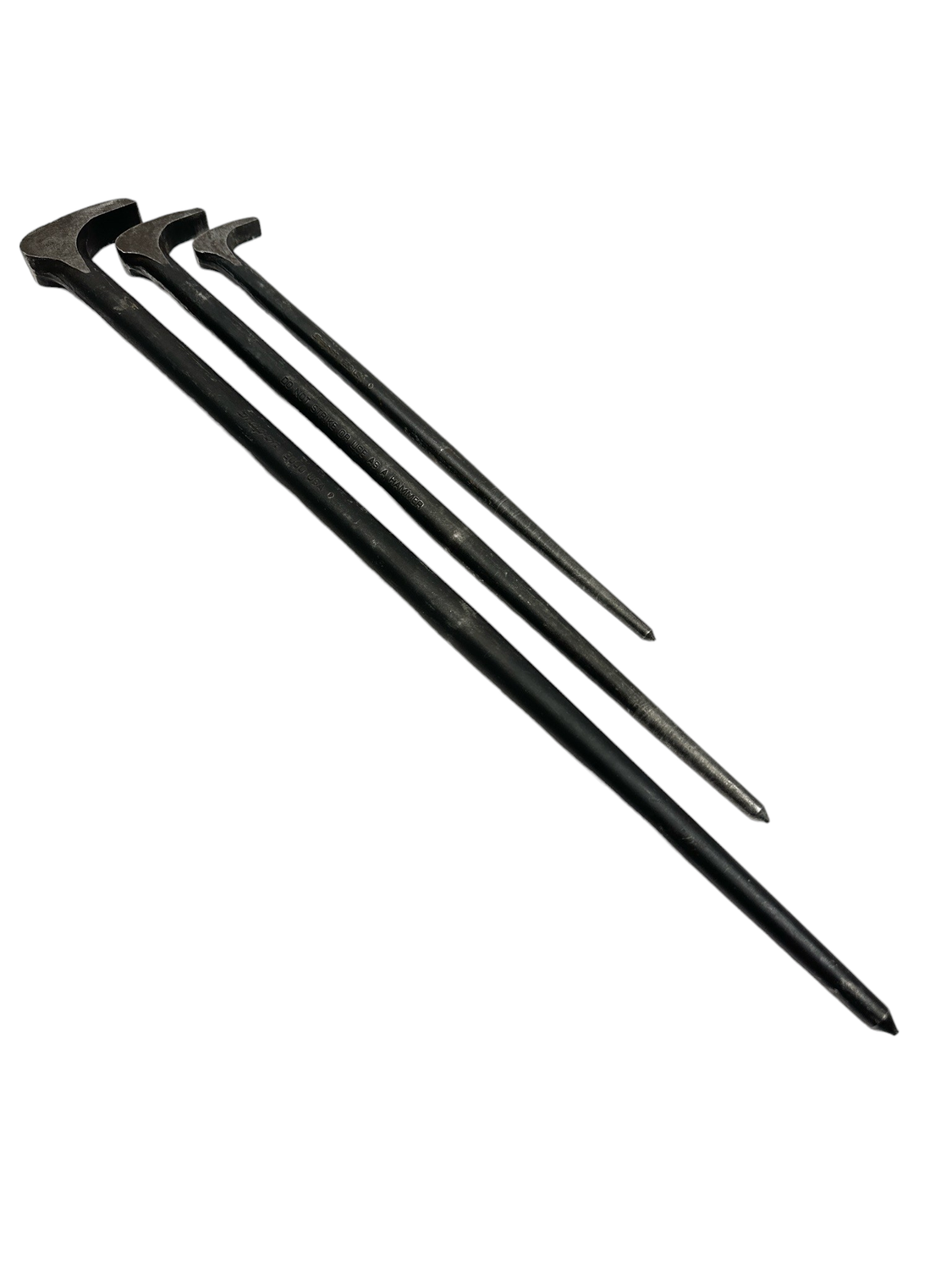 Snap On 3pc Prybar Set (6”, 12”, & 20”) PBS704
