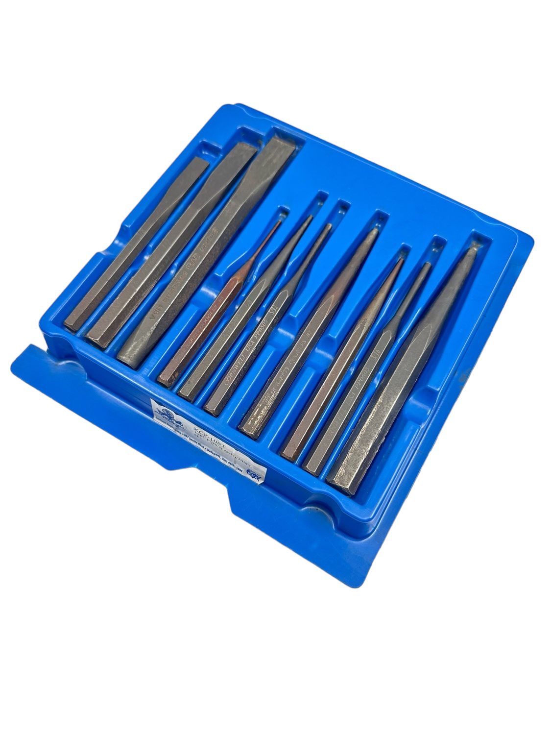 Cornwell 10pc Punch & Chisel Set, KCP-10ST
