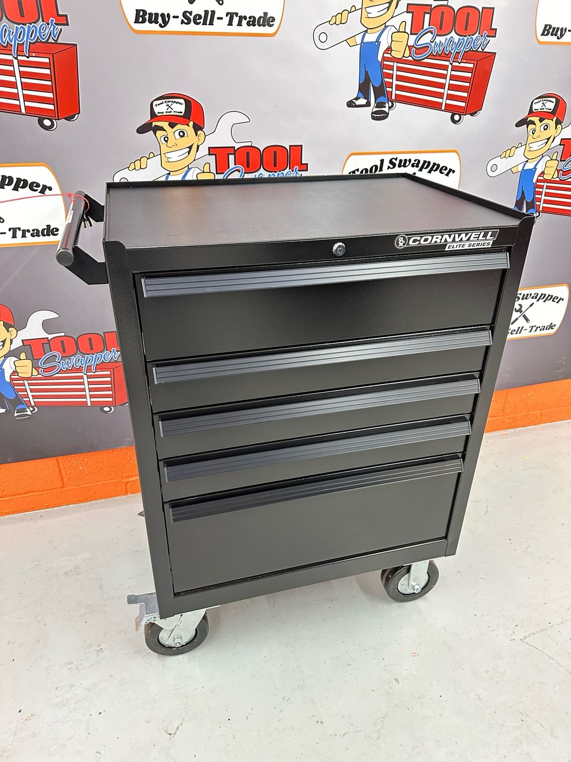 Cornwell Elite Series 29" 5-Drawer Cabinet, Matte Black, CTSESR295KMK