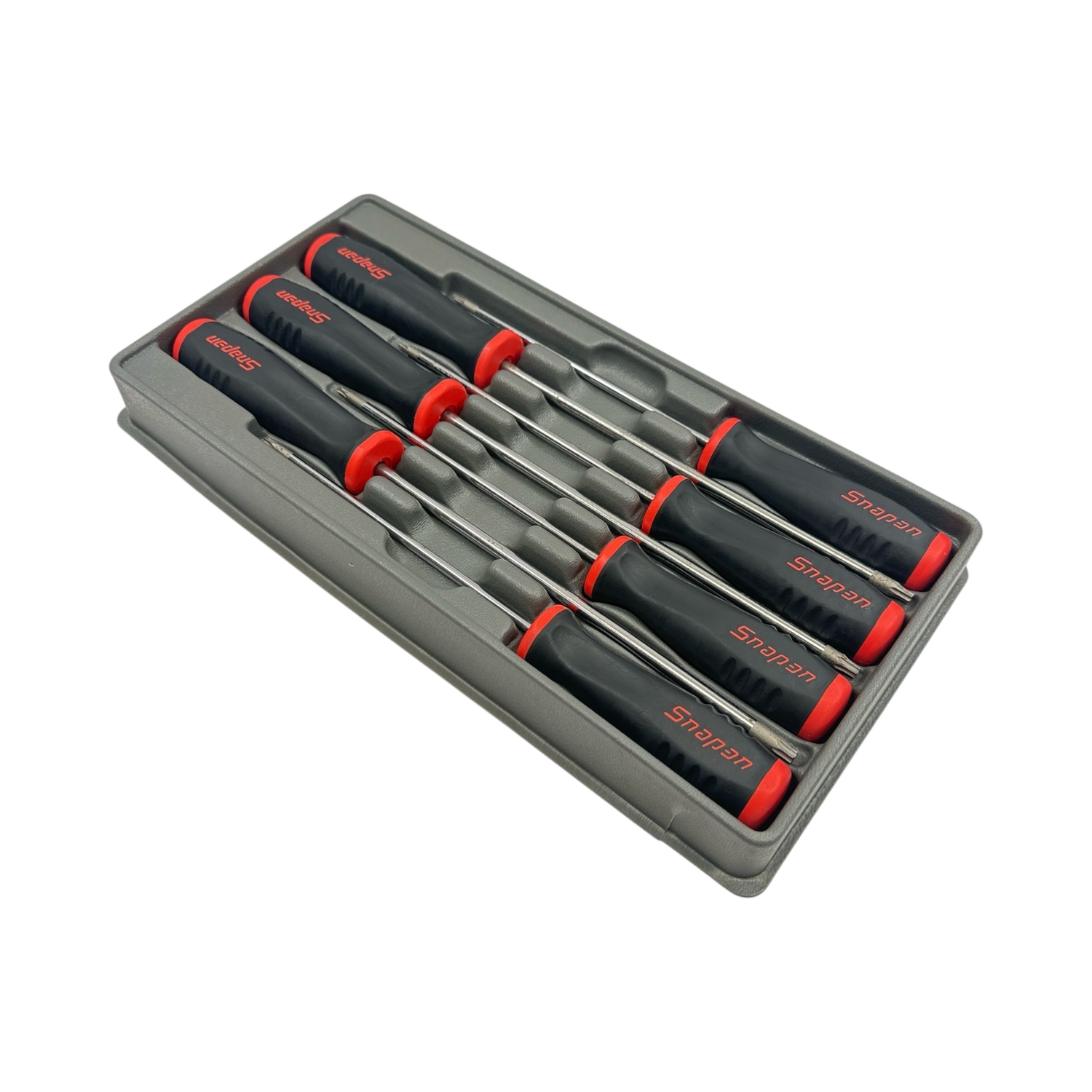 Snap On 7 pc TORX® Long Tamper-Resistant Screwdriver Set (Red), SGDTRXL