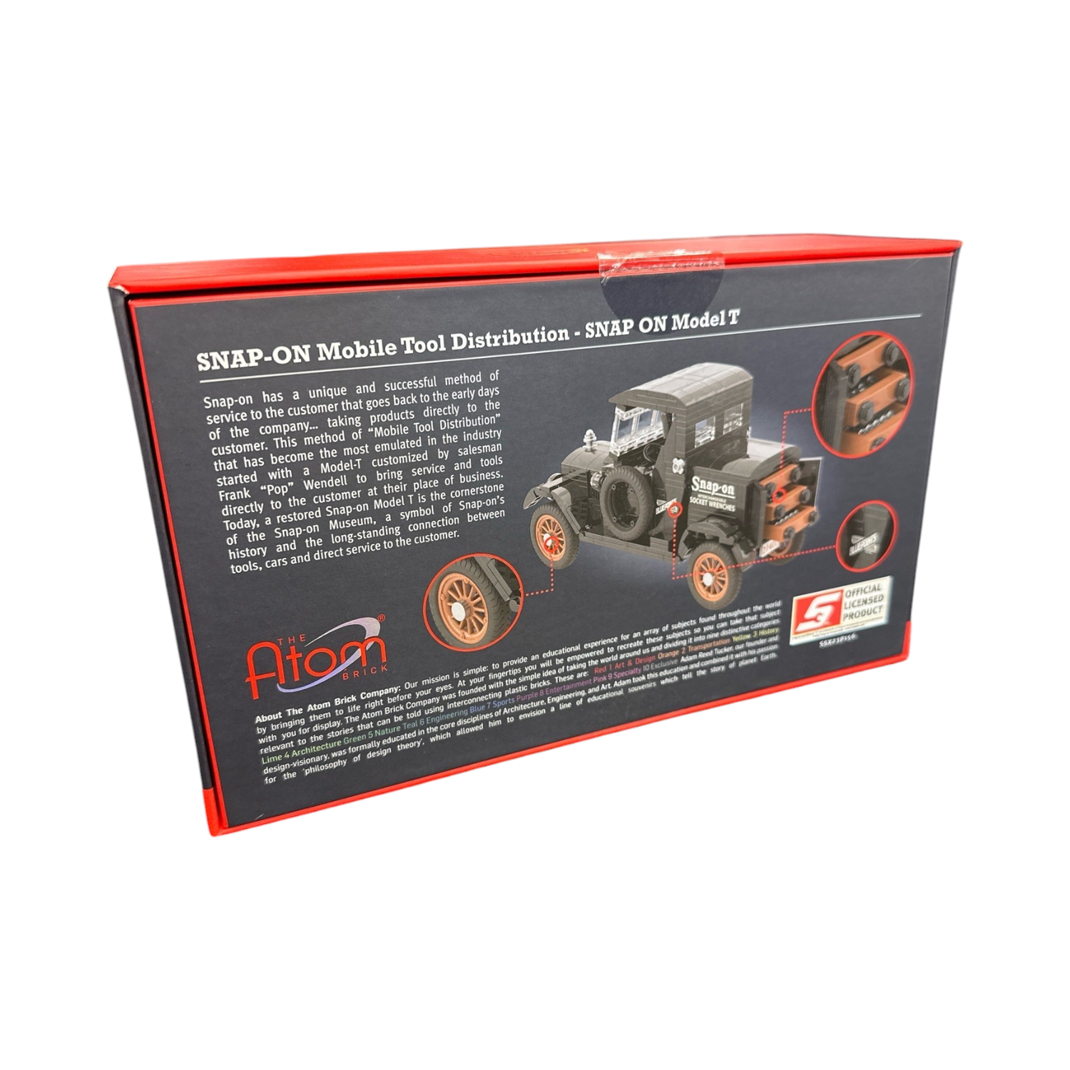 Snap On Atom Brick Mini Bricks Model T - Premium Model