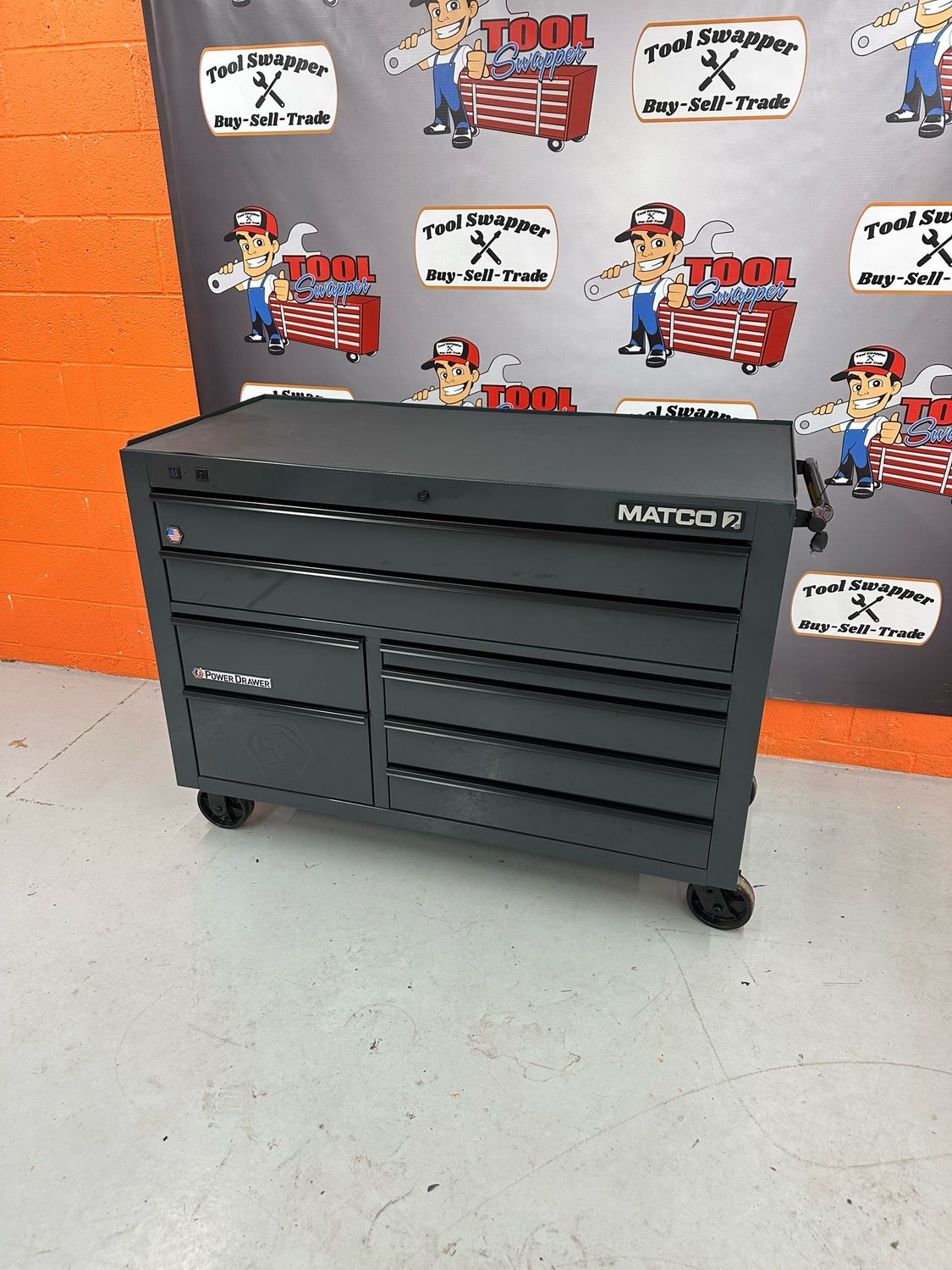 Matco 2s Double Bay Tool Box W/ Power Drawer