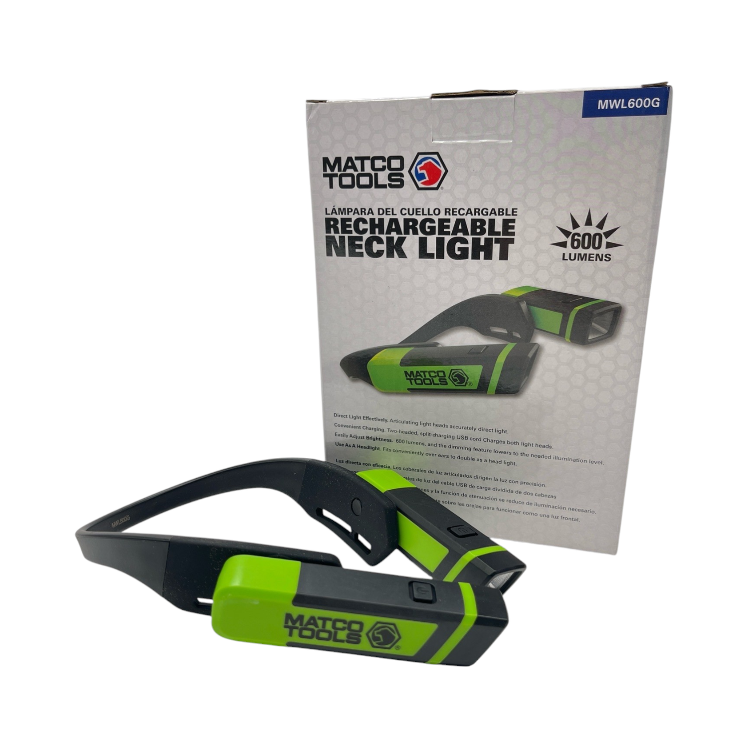 Matco Tools Rechargeable Neck Light, MWL600G