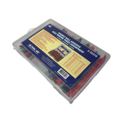 ToolAid Double Wall Adhesive Heat Shrink Tubes Assortment, 23210