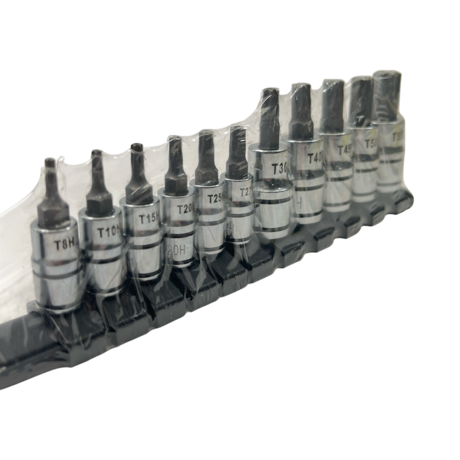 Matco Tools 11PC 1/4” & 3/8” Drive Tamperproof Bit Socket Set, SABTPTX11V