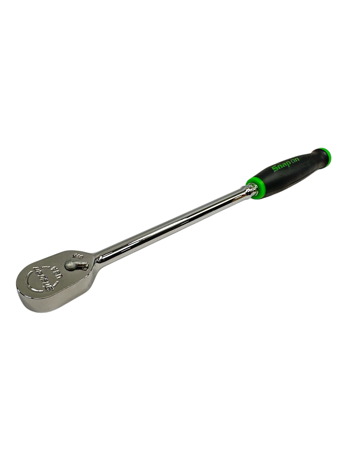 Snap On 1/4" Drive Dual 80® Technology Soft Grip Extra-Long Handle Ratchet (Green), THLL72