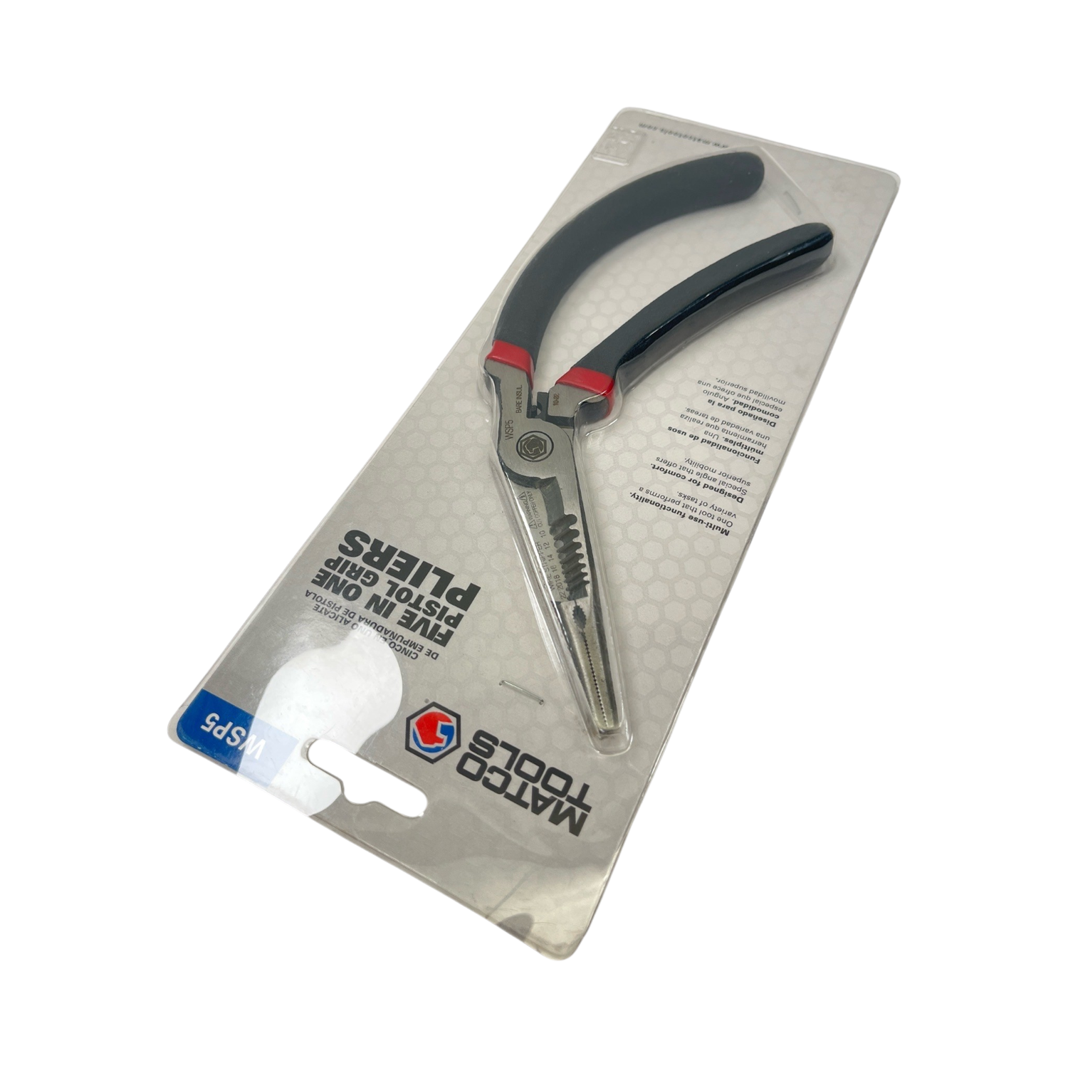 Matco Tools Five In One Pistol Grip Pliers, WSP5