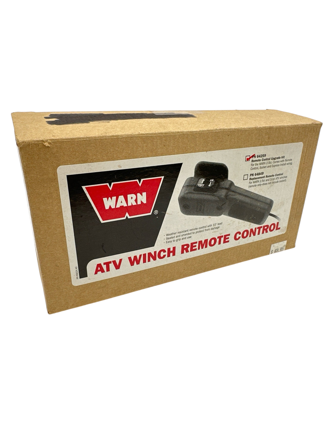 Warn ATV Winch Remote Control, PN 64259