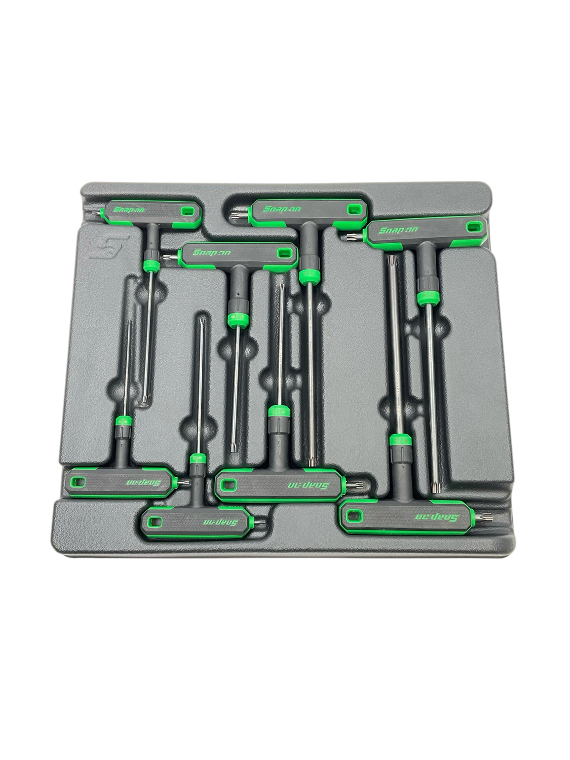 Snap On 8 pc TORX L-Shaped/ T-Shaped Combination Wrench Set (T10-T45), AWSGT800A