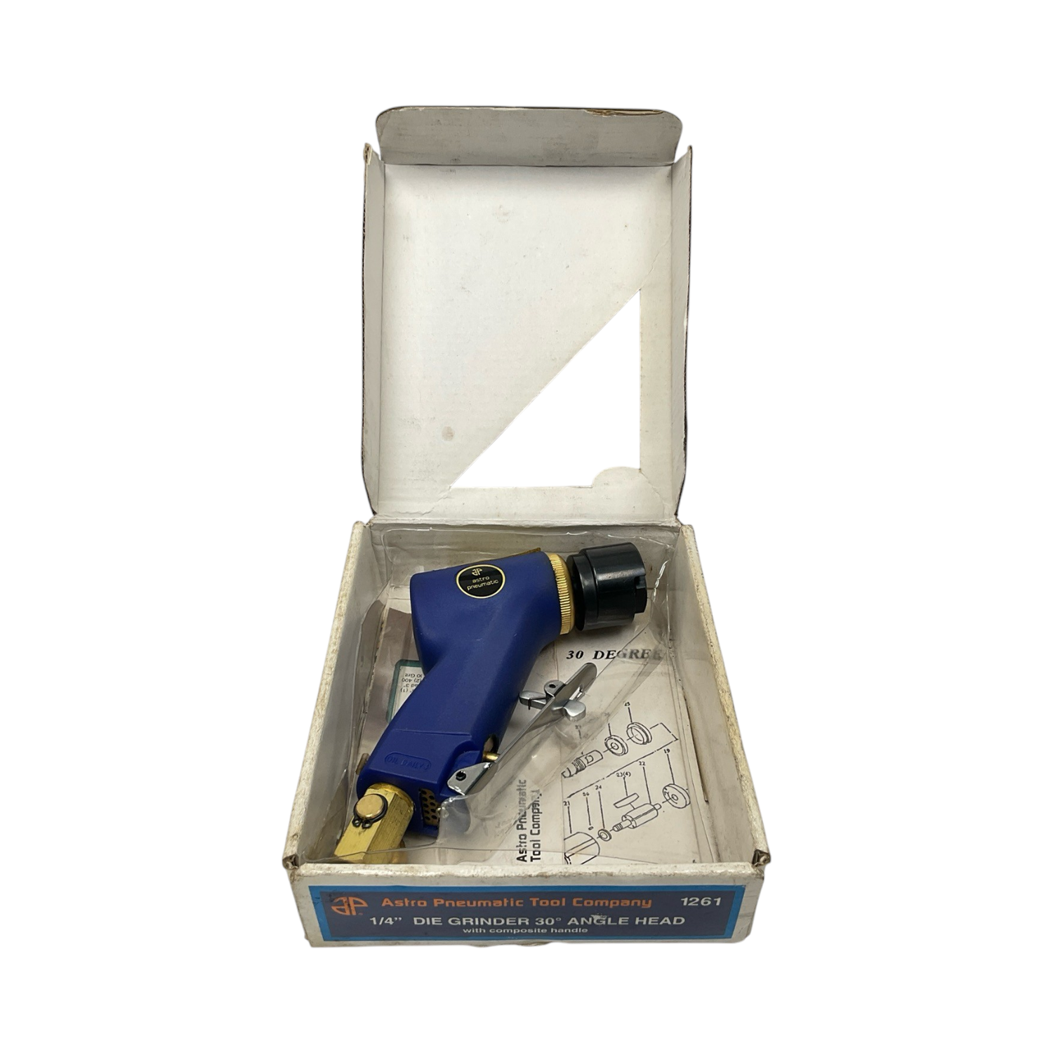 Astro Pneumatic 1/4” Die Grinder, 1261