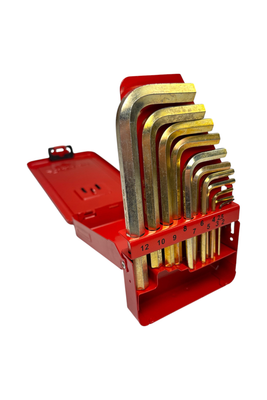 Snap On 11 pc Metric L-Shaped Hex Wrench Set (2mm-12mm), AWM110DK