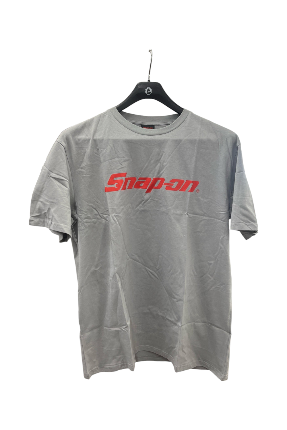 Snap On Light Gray T-Shirt W/ Red Logo