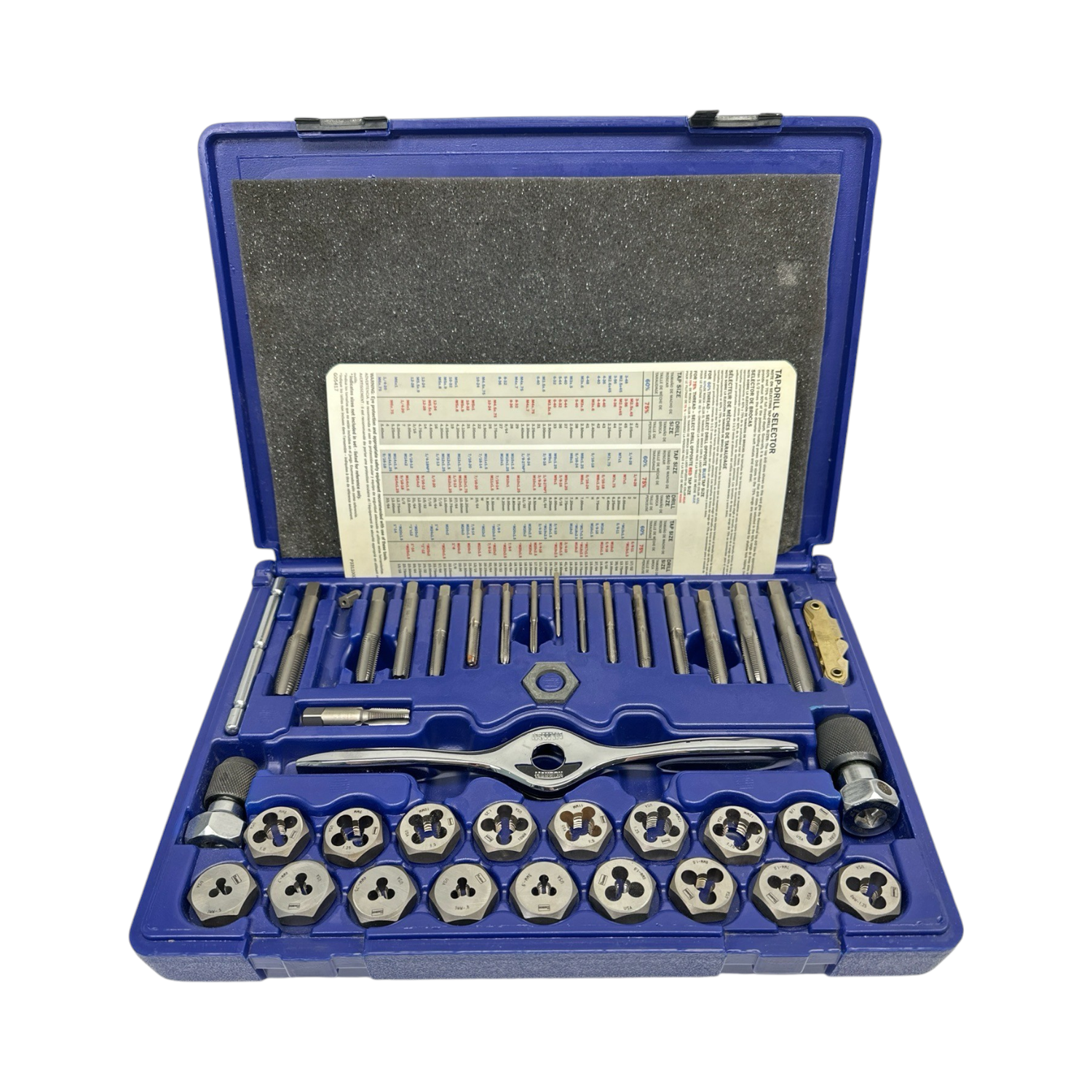 Irwin Hanson 40pc Metric Tap & Die Set