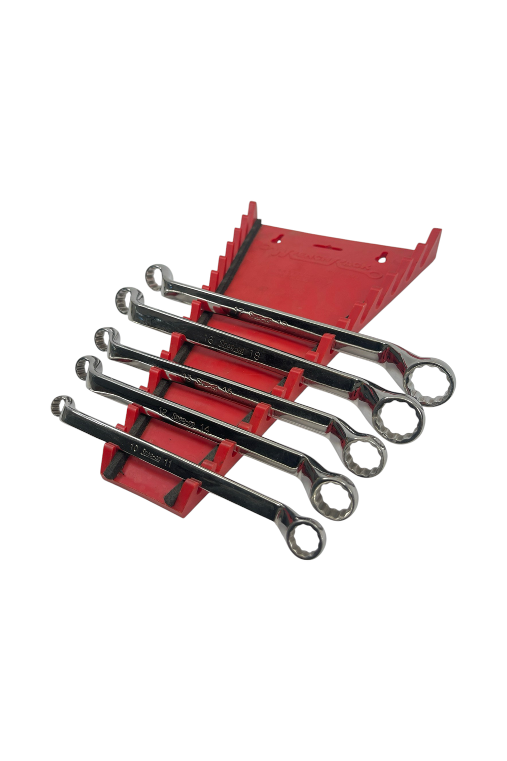 5 pc 12-Point Metric Flank Drive® 60° Deep Offset Box Wrench Set, XOM605