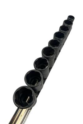 Blue Point 9 pc 3/8" Drive Metric/ SAE Shallow Twist Impact Socket Set