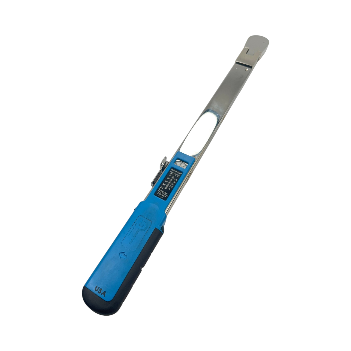 Precision Instruments 1/2” Drive Split-Beam Click Wrench (50-250 FT-LBS) C3FR250F