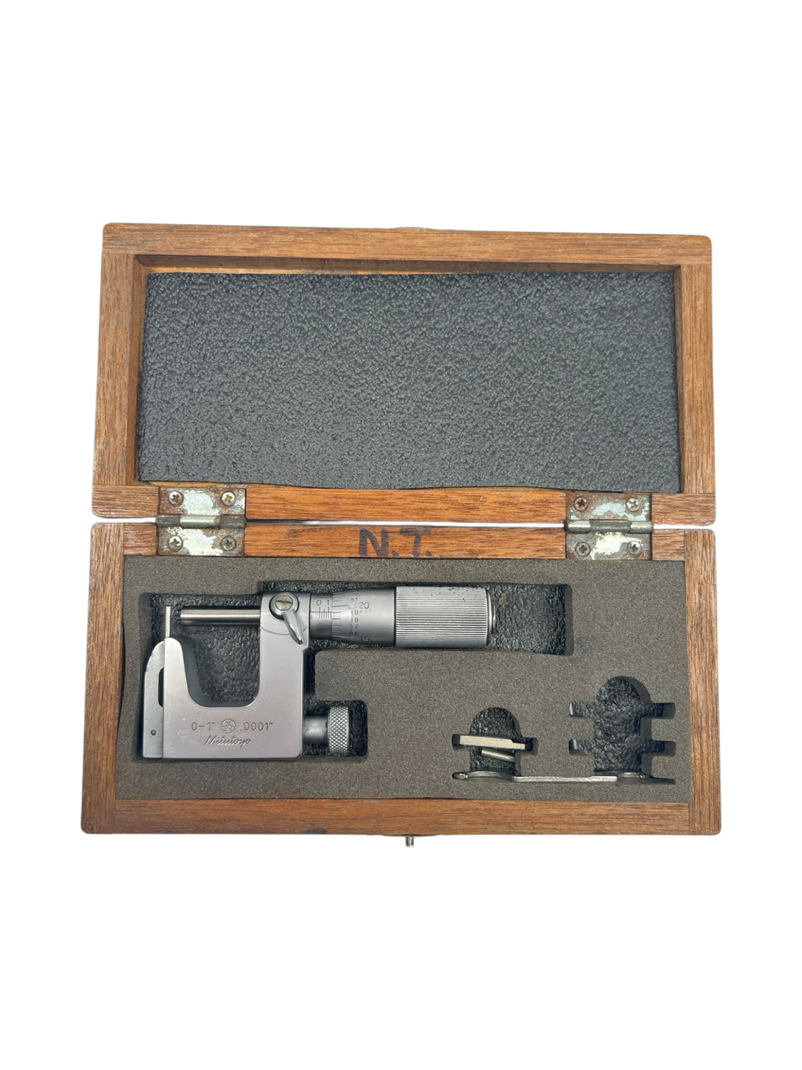 Mitutoyo 0-1” Micrometer .0001, 117-107
