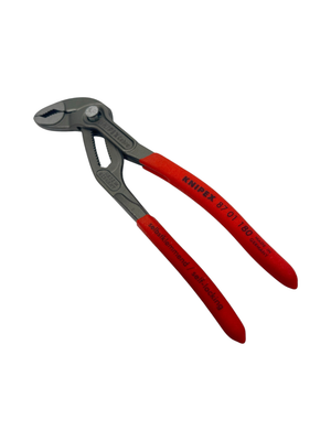 Knipex 7-1/4" Knipex Cobra Water Pump Pliers, Plastic Grip, 87 01 180