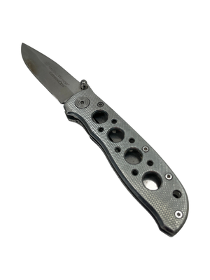 Smith & Wesson Extreme Ops Liner Lock Folding Knife Drop Point Blade Aluminum Handle