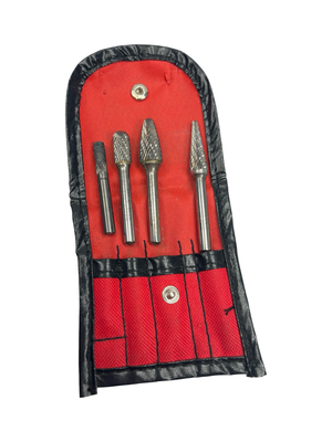 Matco 4pc Carbide Burr Set Double Cut, ZK4A Matco 4pc Carbide Burr Set Double Cut, ZK4A