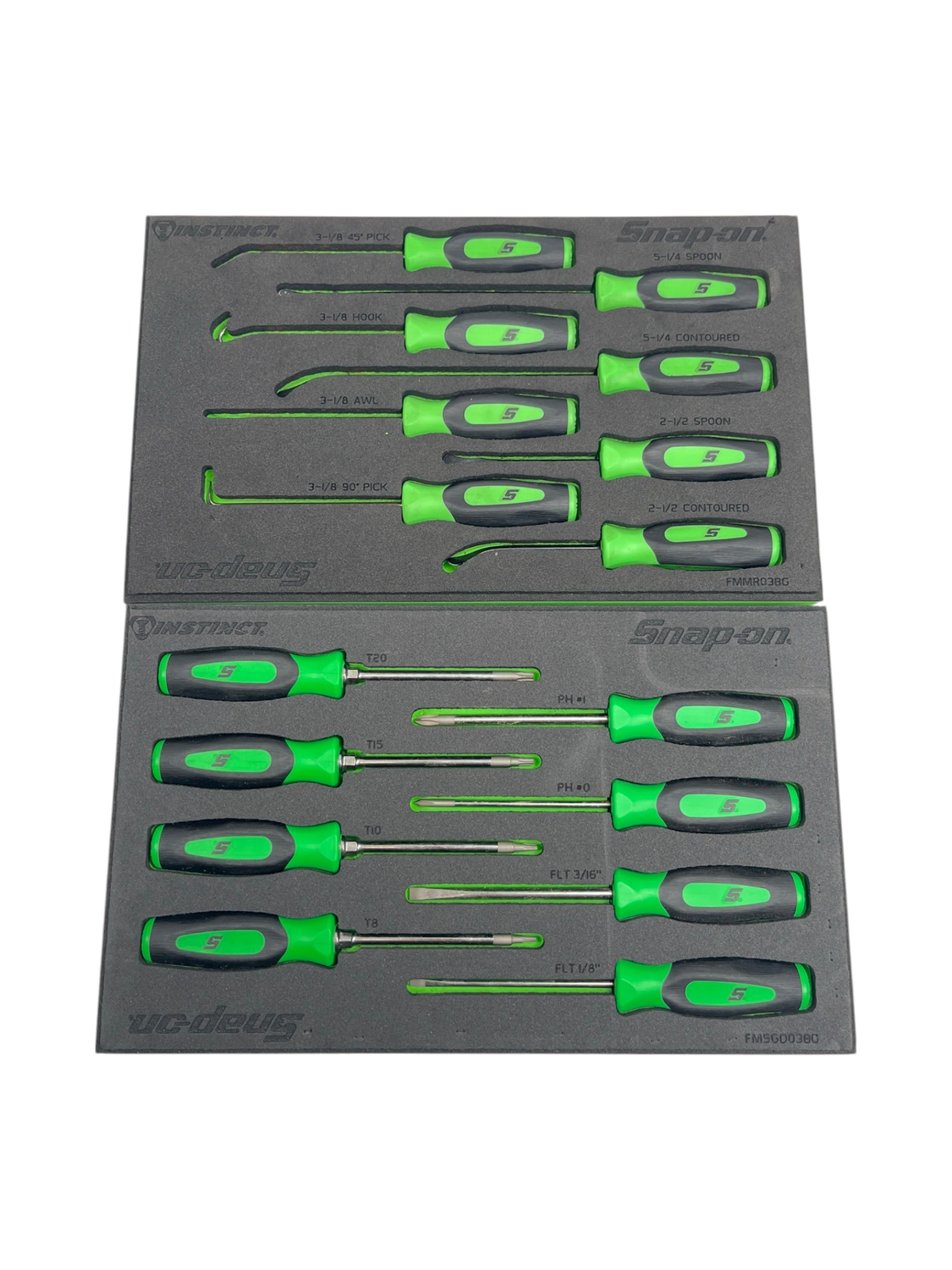 Snap On 16 pc Instinct® Soft Grip Mini-Tip Combination Screwdriver ...