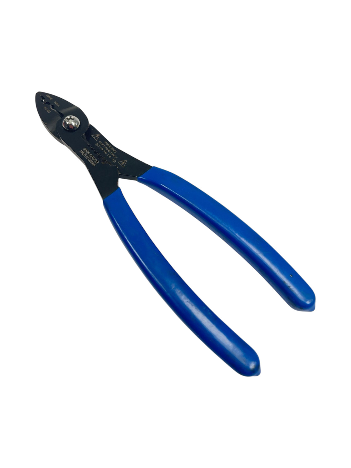Cable Stripping and Crimping Tool, Wire Strippers Isolated Stock Image Cable Stripping and Crimping Tool, Wire Strippers Isolated Stock Image