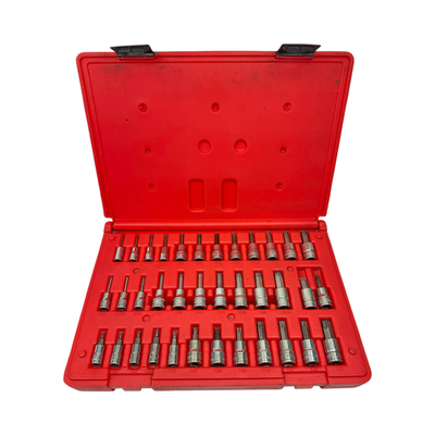 Snap On 36 Pc. Hex And Torx Socket Driver Set, 236EFSET