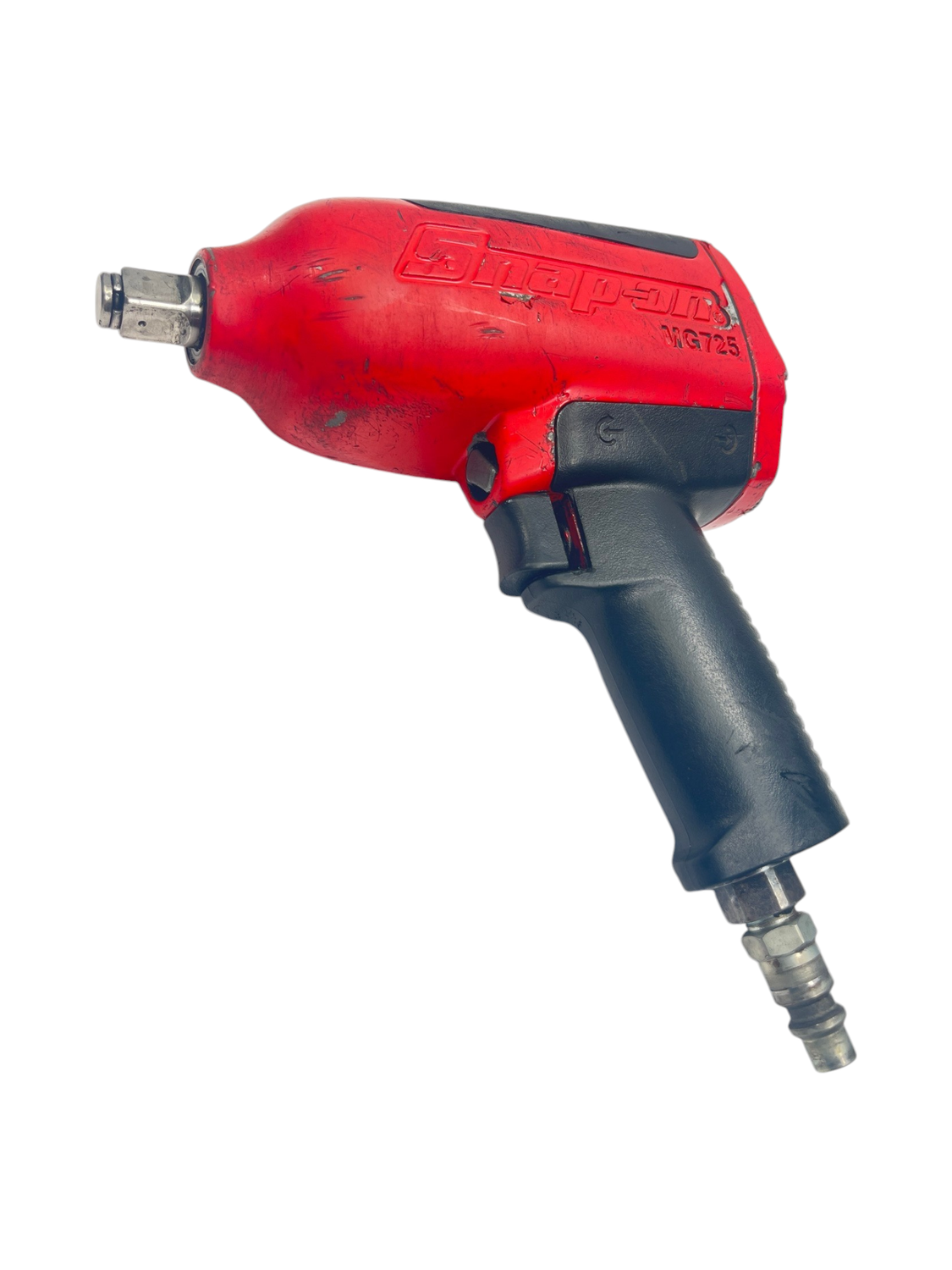 Snap On 1/2" Drive Heavy-Duty Air Impact Wrench (Red), MG725
