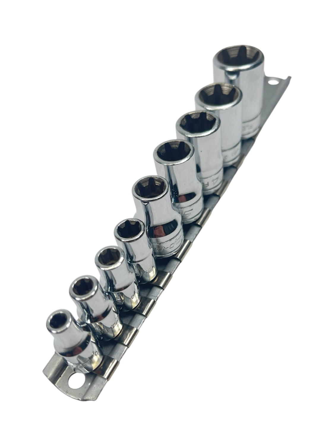 Snap On 9 pc Combination Drive TORX® Shallow Socket Set (E5-E18), 210AFLEY