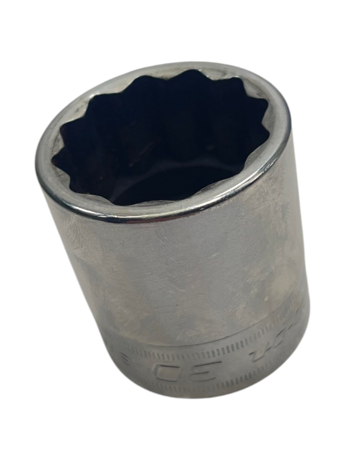 Snap On 1/2" Drive Metric 30 mm Flank Drive® Shallow Socket, SWM301