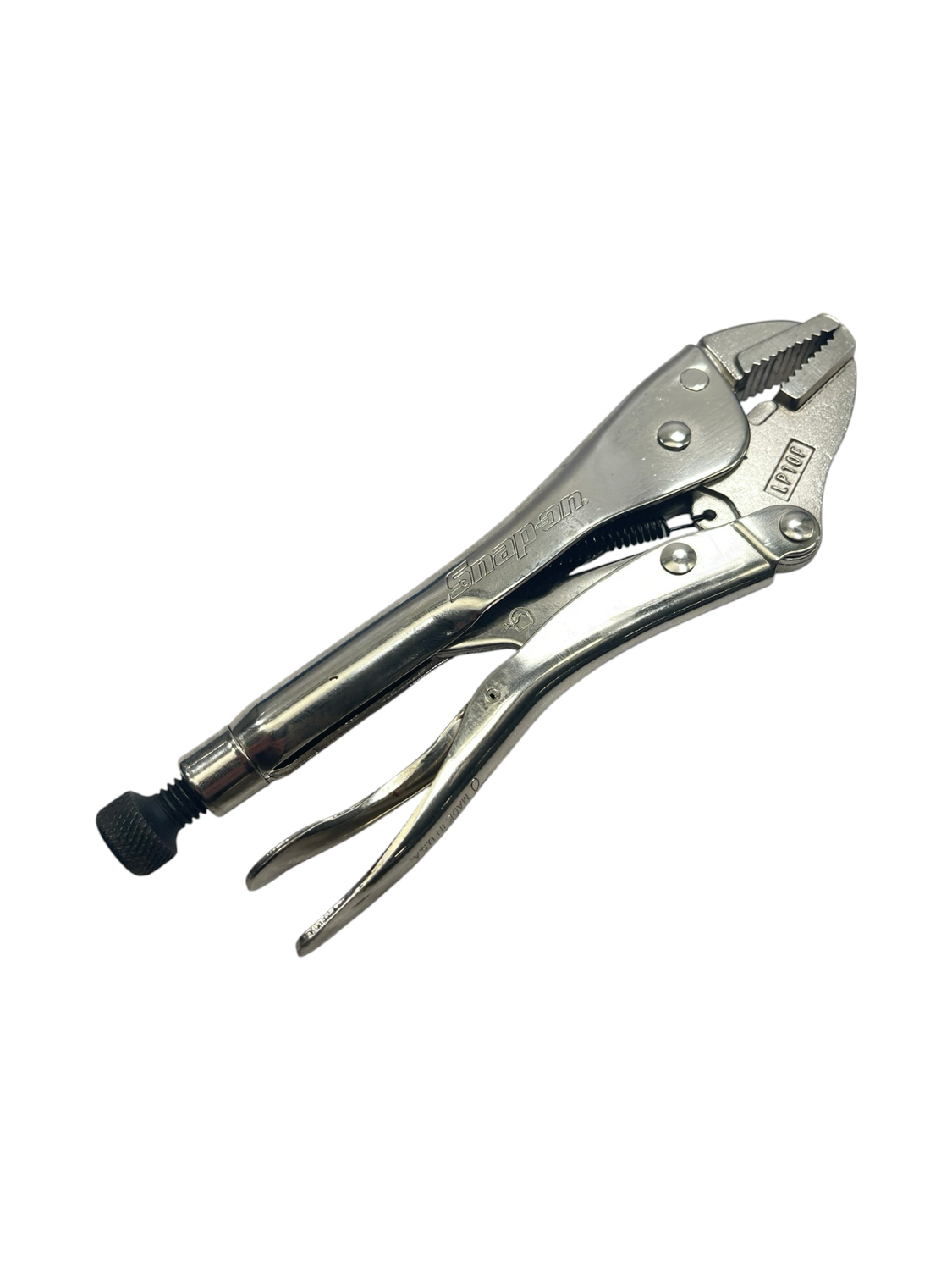 Snap On 10" Flat Jaw Locking Pliers, LP10F