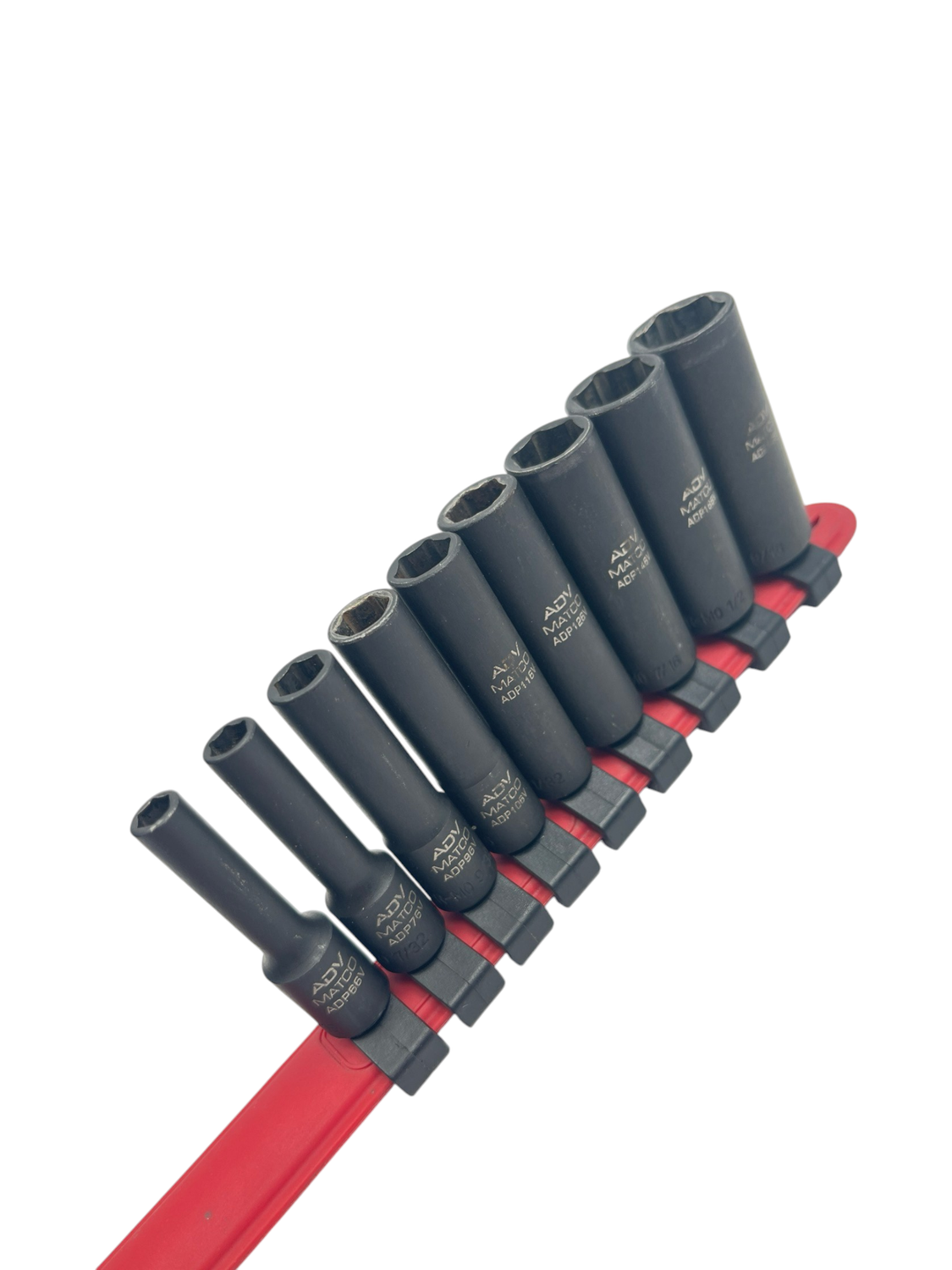 Matco ADV 1/4” Drive 9pc Long Shank Socket Set ( 3/16-9-16”)