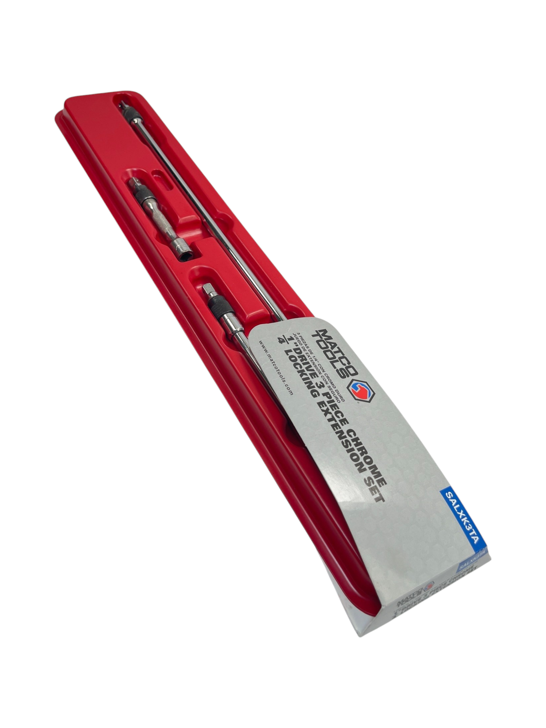 Matco Tools 3 Pc. 1/4” Drive Chrome Locking Extension Set, SALXK3TA ...