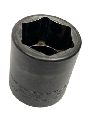 Snap On 1/2" Drive 6-Point Metric 30 mm Flank Drive® Shallow Impact Socket, IMM300