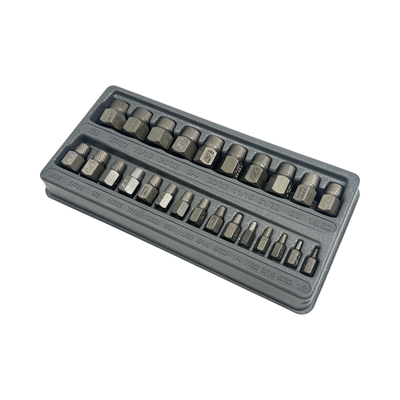 Snap On 25 pc Multispline Screw Extractor Set, REX25C
