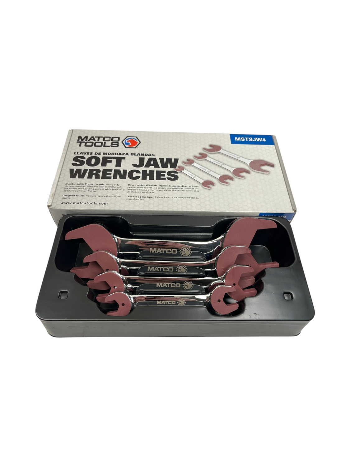 Matco 4pc Metric Soft Jaw Wrenches, MSTSJW4