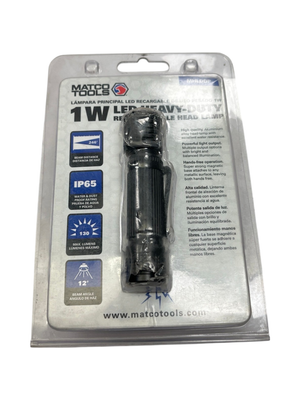 Matco 3W Rechargeable Headlamp, MHLDDP